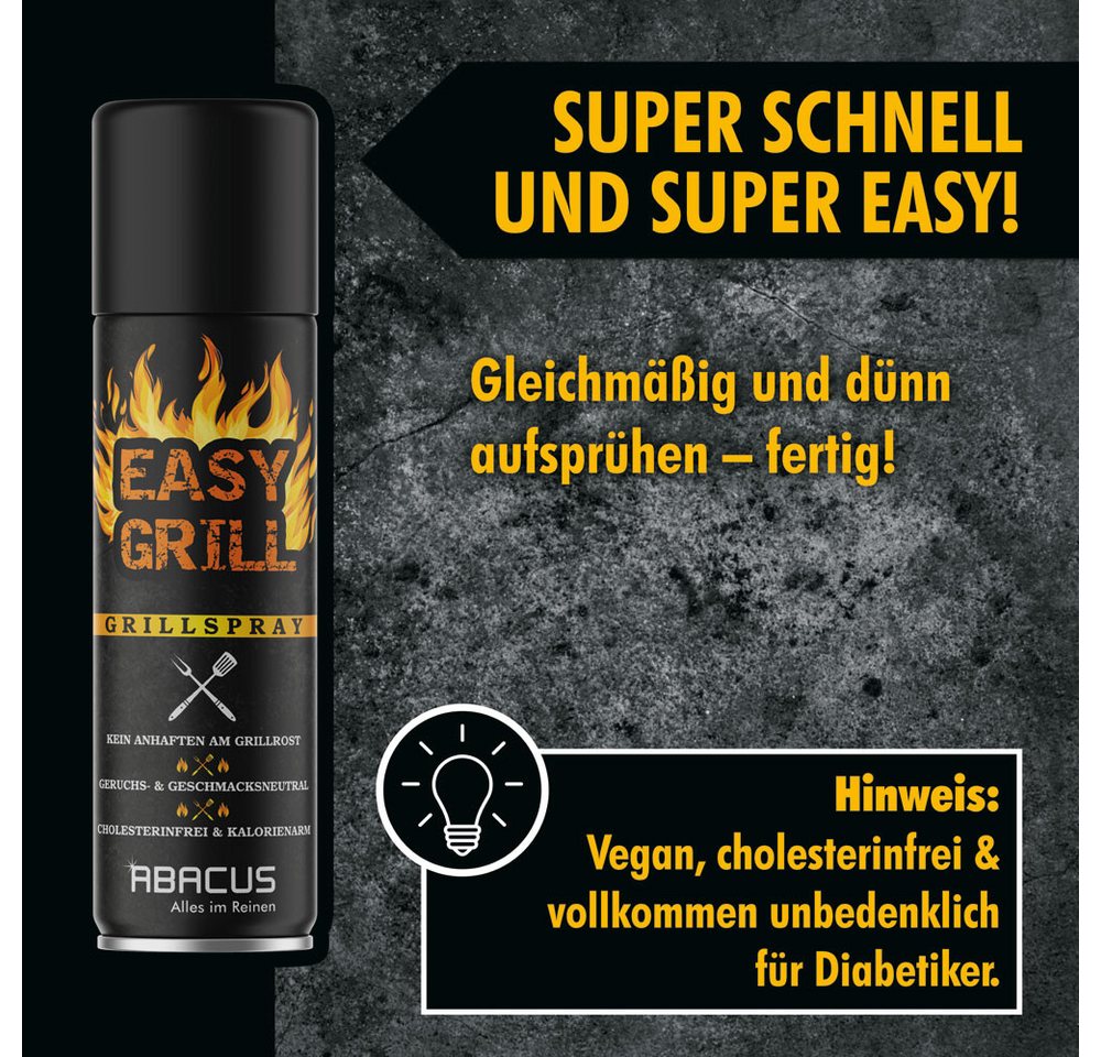 ABACUS Formen-Trennspray Trennspray Grill, Grillspray, Antihaftspray, Antihaft-Trennspray Grill, 0.4, Vegan Bild 2