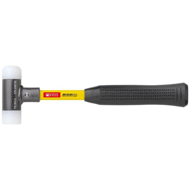 PB Swiss Tools Schonhammer mit Glasfaserstiel rückschlagfrei 35mm