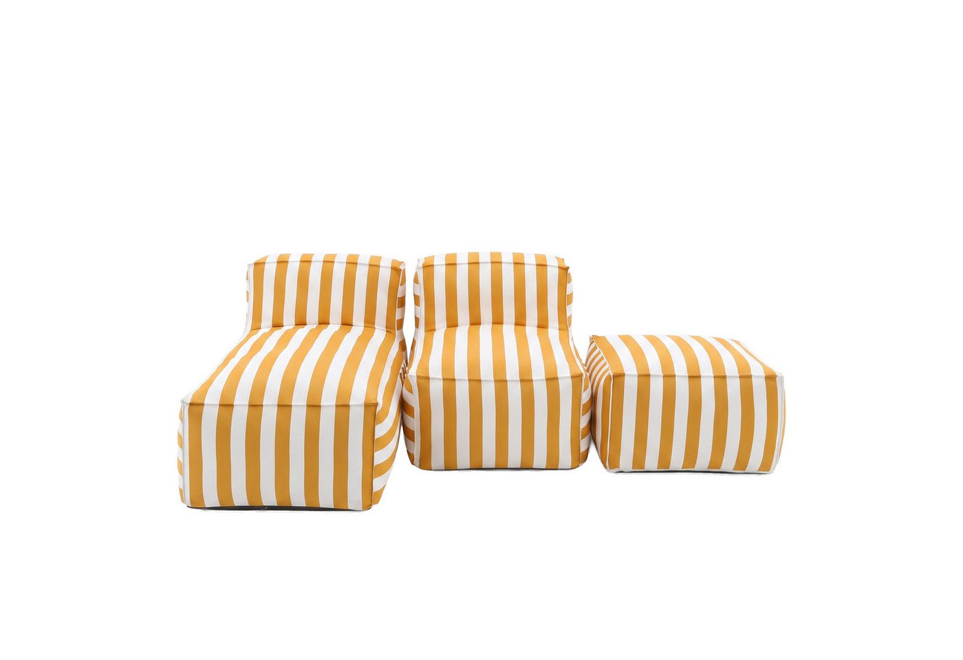 Muffo Gartenlounge-Set SOFT SET 2, (Set), mit Schaumstoffgranulat-Füllung, wasserabweisend, UV-beständig Bild 2