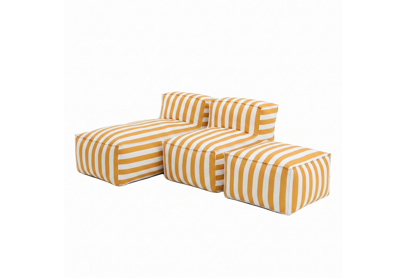 Muffo Gartenlounge-Set SOFT SET 2, (Set), mit Schaumstoffgranulat-Füllung, wasserabweisend, UV-beständig Bild 4