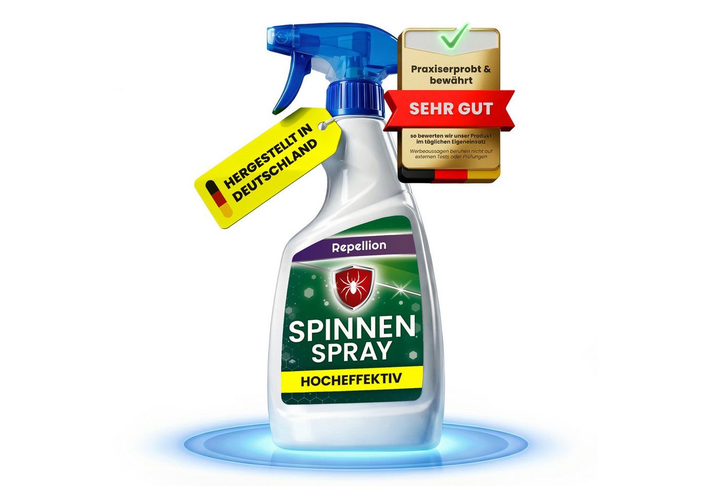 Repellion Insektenspray Spinnenspray – Langzeitwirkung gegen Spinnen, 500 ml, Für Innen & Außen - Schutzbarriere Bild 4