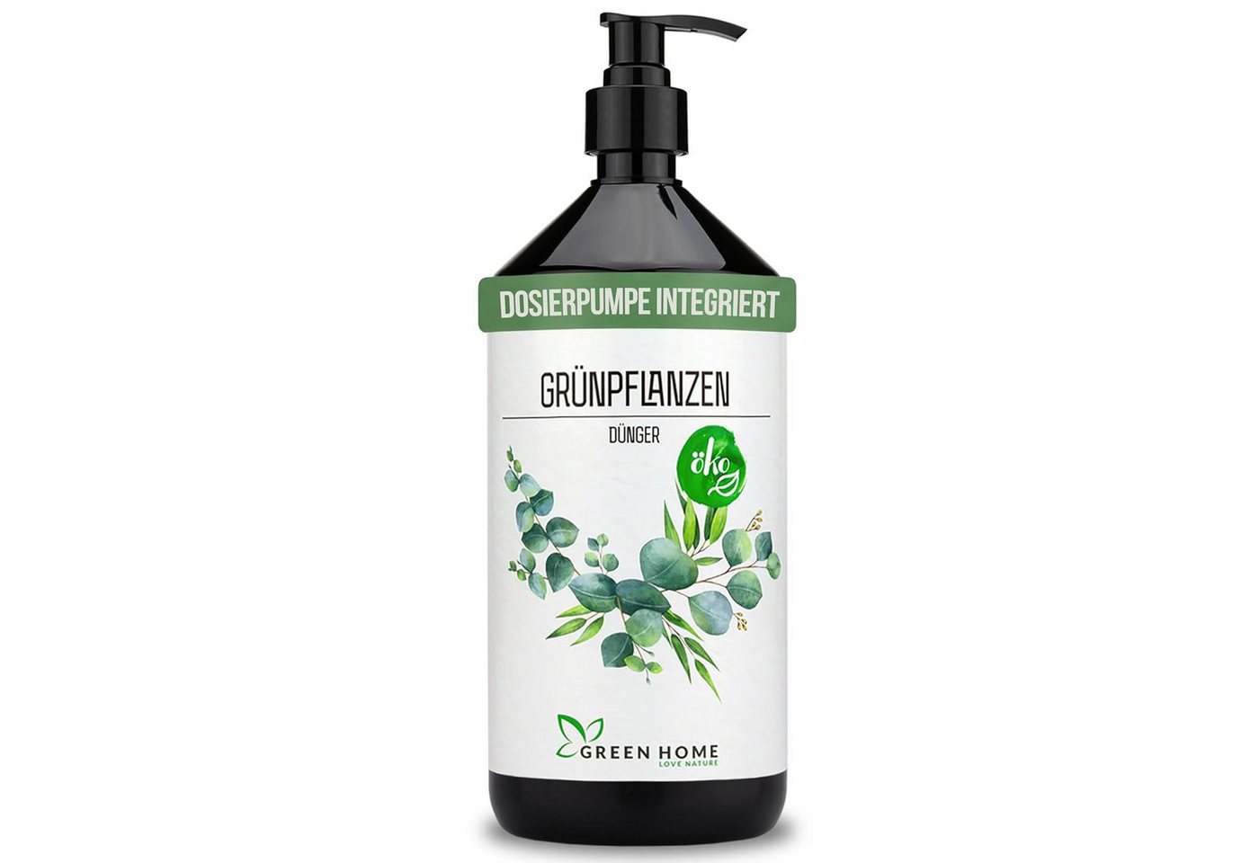 GREEN HOME LOVE NATURE Universaldünger Flüssigdünger NPK 7+3+5 für Grün-, Zimmer- & Kübelpflanzen, Grünpflanzen Universell, NPK 7+3+5, Spurennährstoffe, chelatiert, Dosierpumpe Bild 4