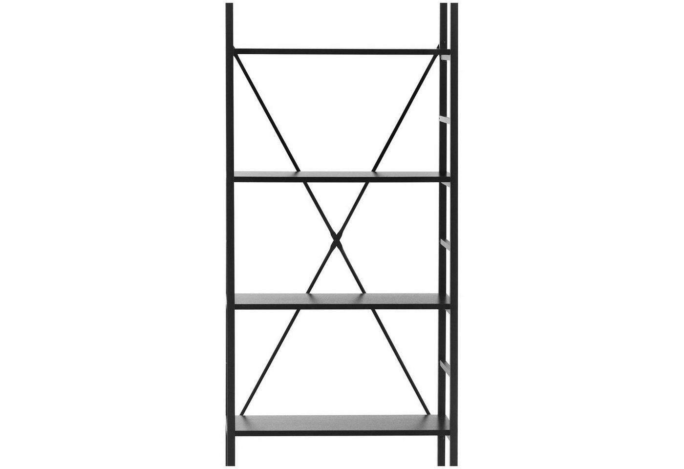 Fromm&Starck Bücherregal Standregal 60 x 28 x 182 cm Wohnzimmerregal Stahl 6 Ebenen 150 kg, verschiedene Größen Bild 2