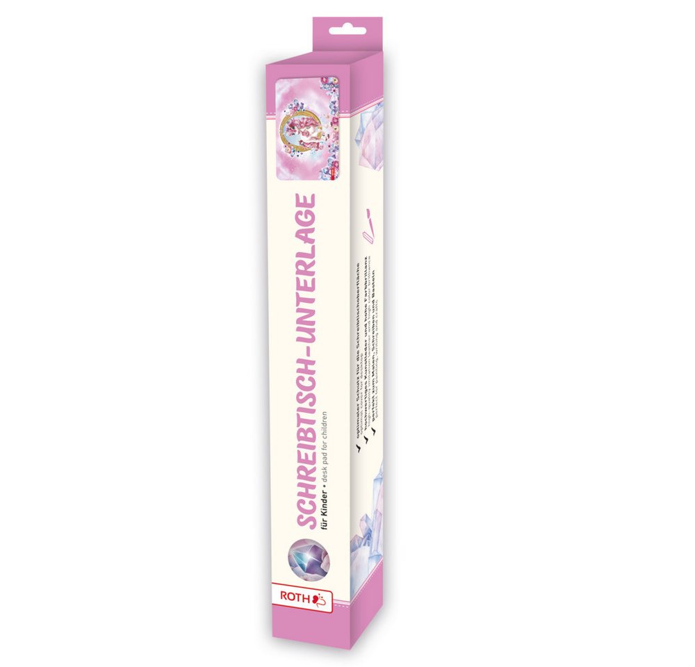 Roth Malstift Roth Schreib und Malunterlage Einhorn Beauty 59x39cm Kunstleder