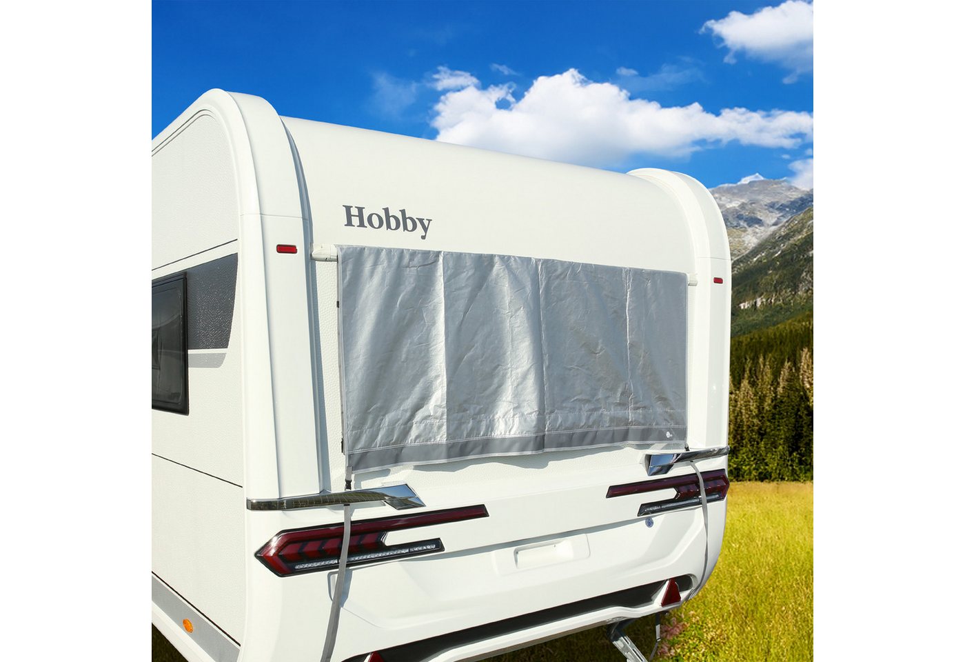 yourGEAR Sonnensegel your GEAR Padua - Fenstermarkise für Wohnwagen 160 x 70 cm, UV 80+ Bild 2