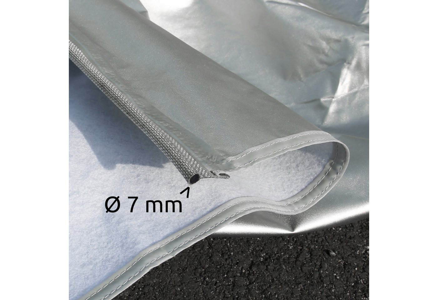 yourGEAR Sonnensegel your GEAR Padua - Fenstermarkise für Wohnwagen 160 x 70 cm, UV 80+ Bild 5