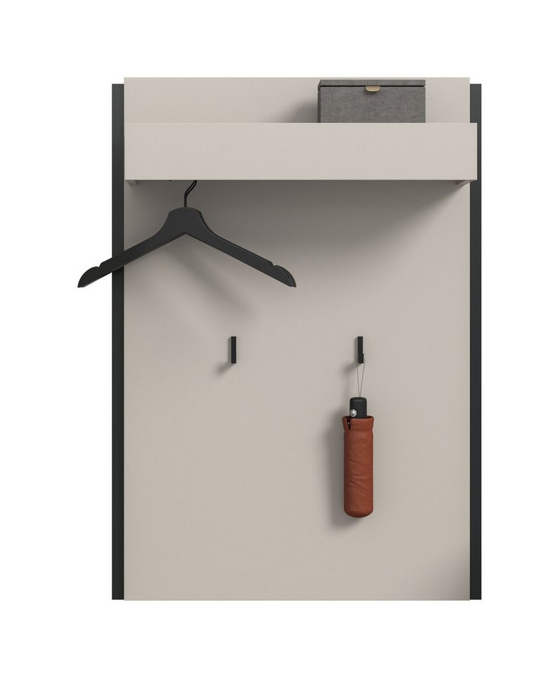 xonox.home Garderobenpaneel Emil, in Kaschmir Melamin B/H/T: 75x106x27 cm