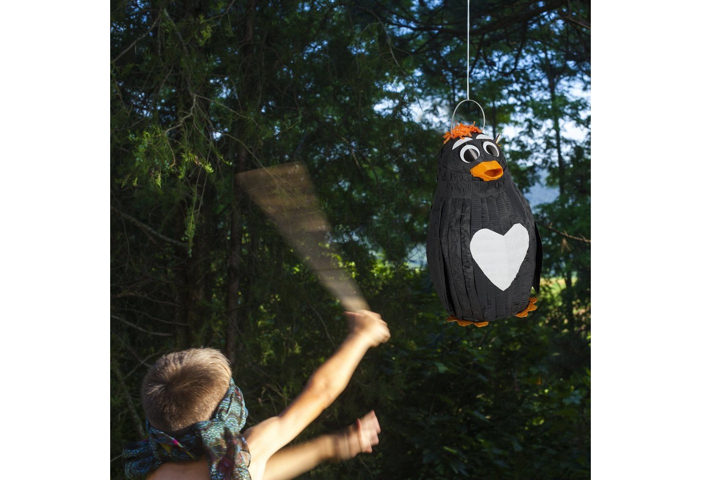 relaxdays Pinata Pinguin Bild 5