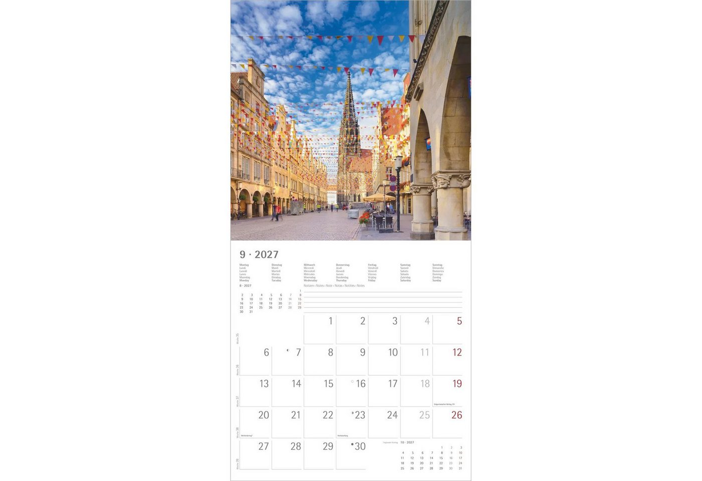 Wandkalender Deutschland 2027 Bild 3