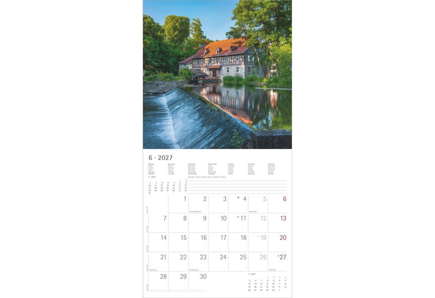Wandkalender Deutschland 2027 Bild 4