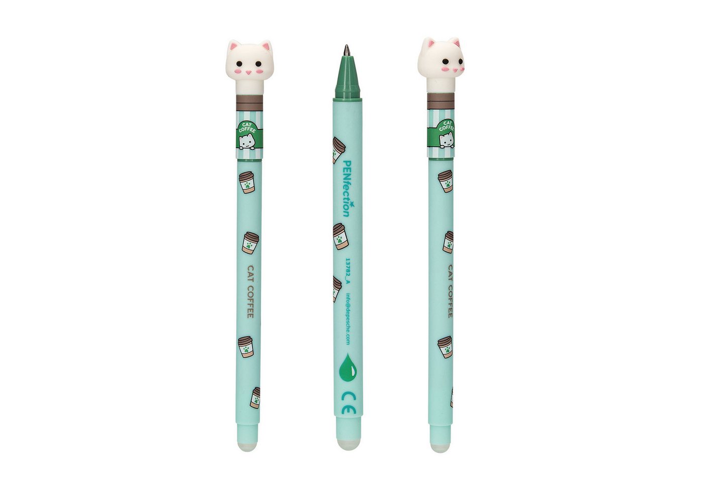 Depesche Federmäppchen PENfection Radierbarer Gelstift Colour Buddies Bild 3