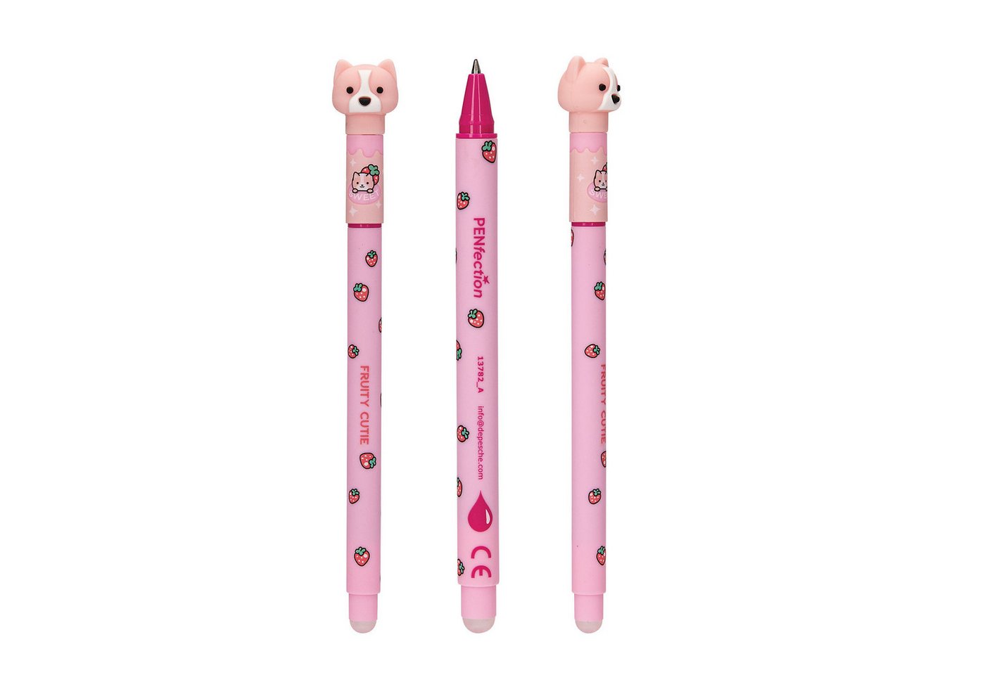 Depesche Federmäppchen PENfection Radierbarer Gelstift Colour Buddies Bild 4