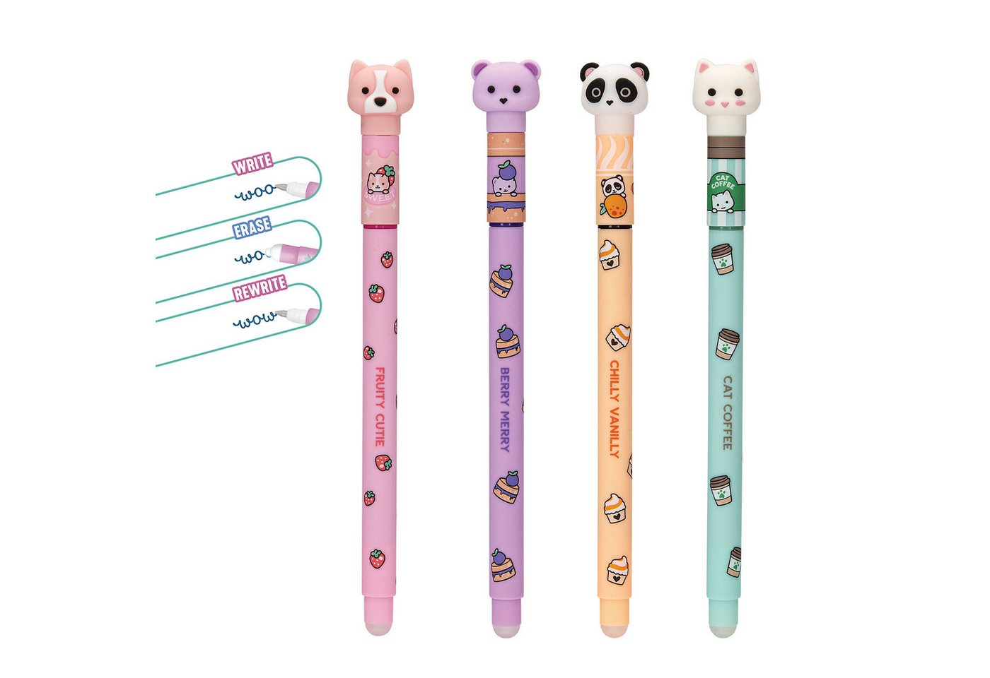 Depesche Federmäppchen PENfection Radierbarer Gelstift Colour Buddies Bild 5