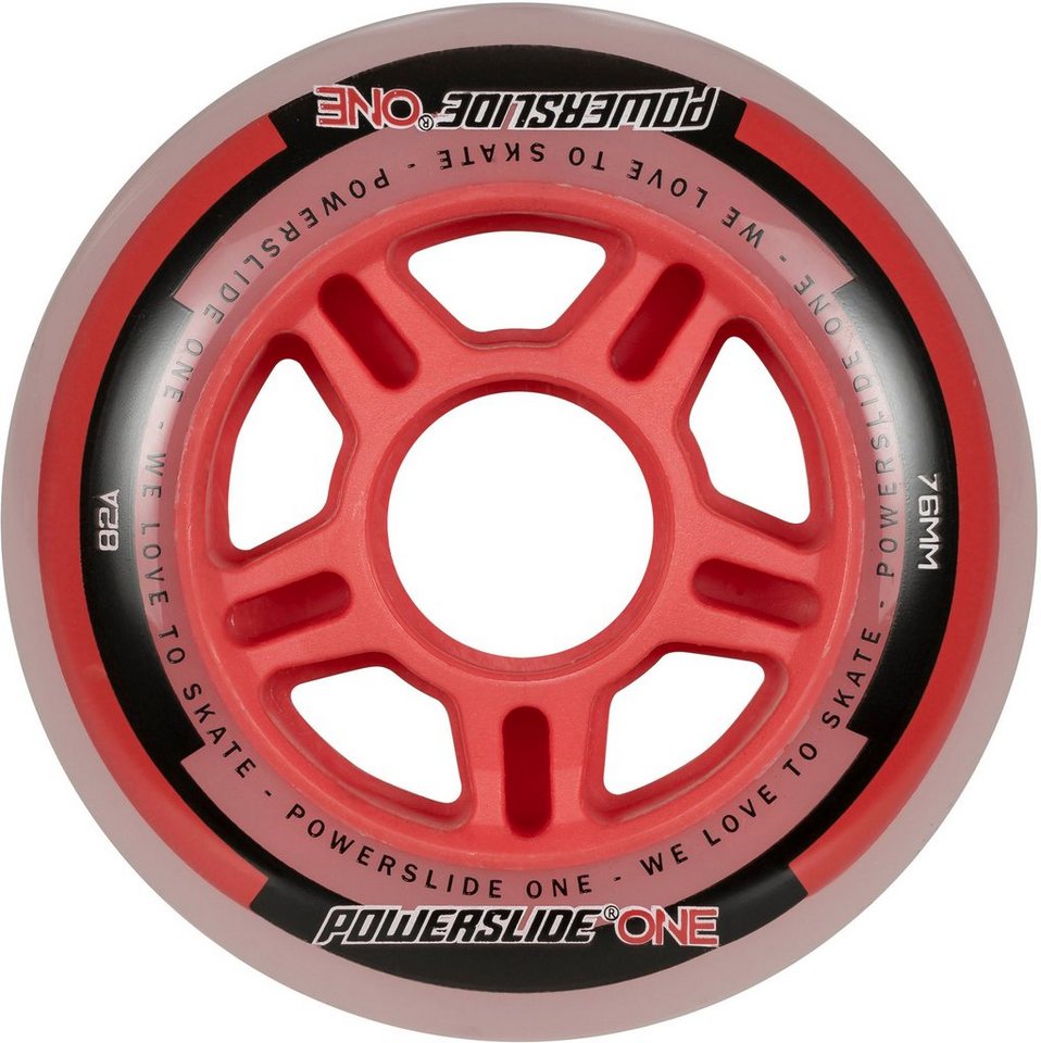 Powerslide Inlineskates-Rolle PS ONE Pack/ABEC 5/Spacer (Set, Rolle mit Kugellager und Spacer) Bild 2