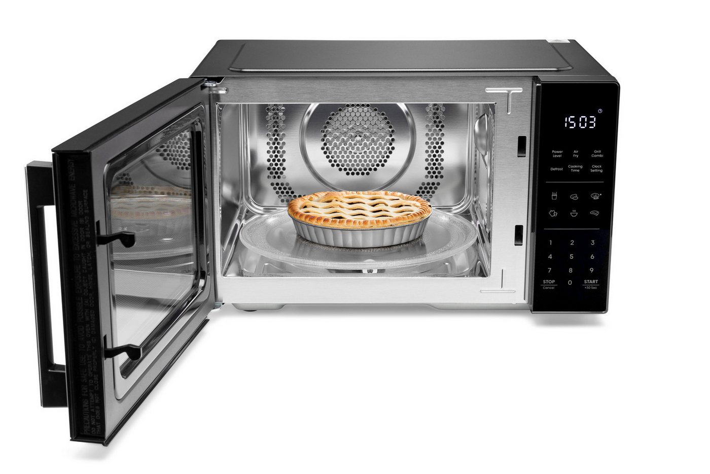 Hisense Mikrowelle H23MOBS5HC, Grill und Heißluft, Mikrowelle, 23 l Bild 2