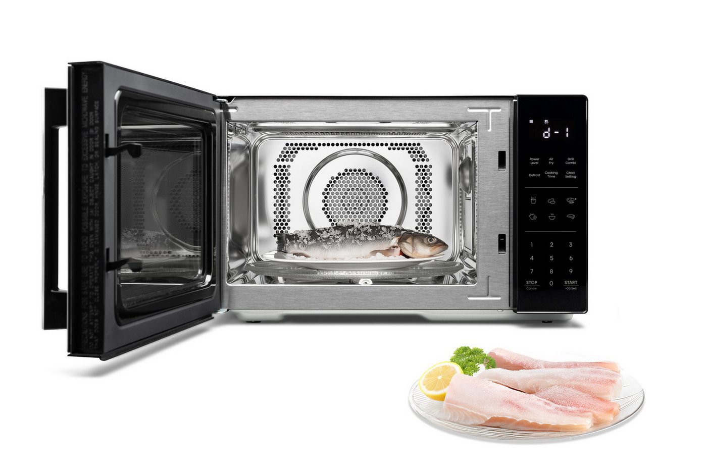 Hisense Mikrowelle H23MOBS5HC, Grill und Heißluft, Mikrowelle, 23 l Bild 5