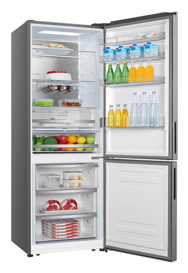 Hisense Kühl-/Gefrierkombination RB645N4BIB, 201,3 cm hoch, 70,4 cm breit, 70cm breit Bild 4