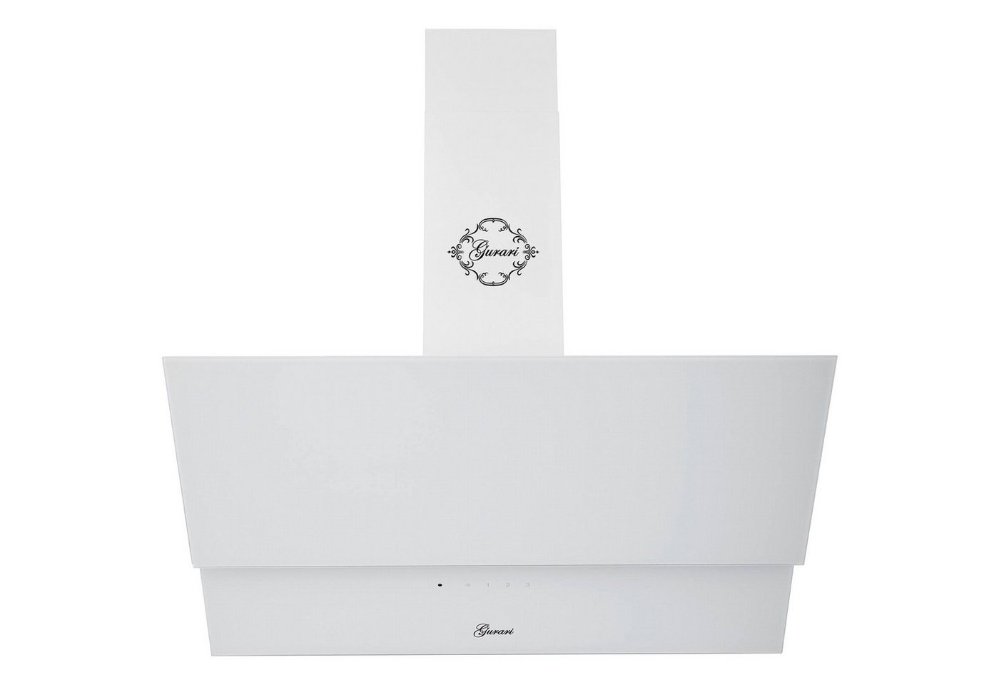 GURARI Kopffreihaube GCH D 268 WH 8 PRIME N Dunstabzugshaube 80 cm Weiß, 1000 m³/h GCH D 268 WH 8 PRIME N Dunstabzugshaube 80 cm Weiß, 1000 m³/h, Dunstabzugshaube 80 cm Wandhaube, Weiß Glas, 1000m³/h