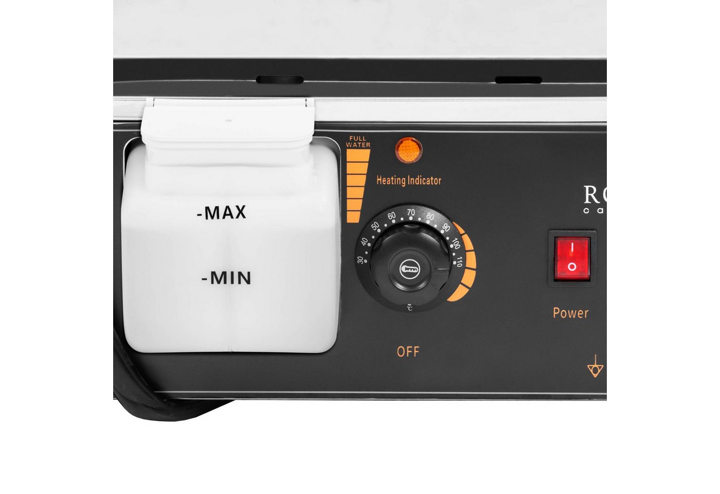 Royal Catering Dampfgarer Dumpling Steamer Garer Knödeldämpfer Dampfnudeln Klößen Mais Gastro, 1250 W Bild 2