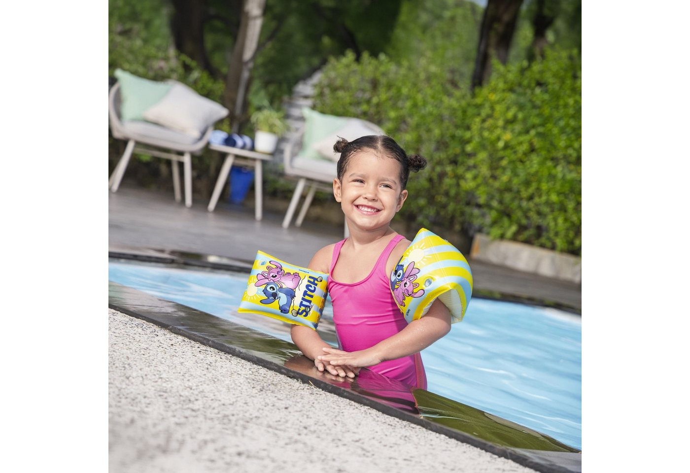 Disney Schwimmflügel DISNEY Stitch Schwimmflügel für Kinder, 23 × 15 cm Bild 5