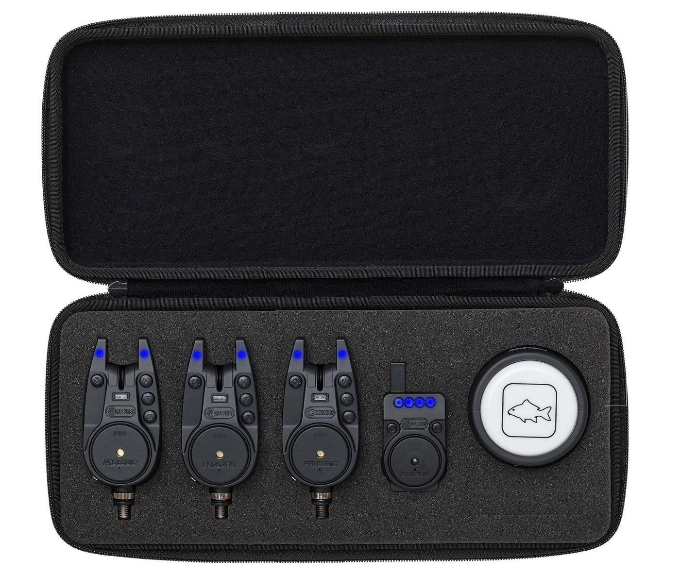 Prologic Swinger Bissanzeiger Bissanzeiger C-Series Alarm PRO 3+1+1 Blau Set, (6-St. 3+1) Bild 2