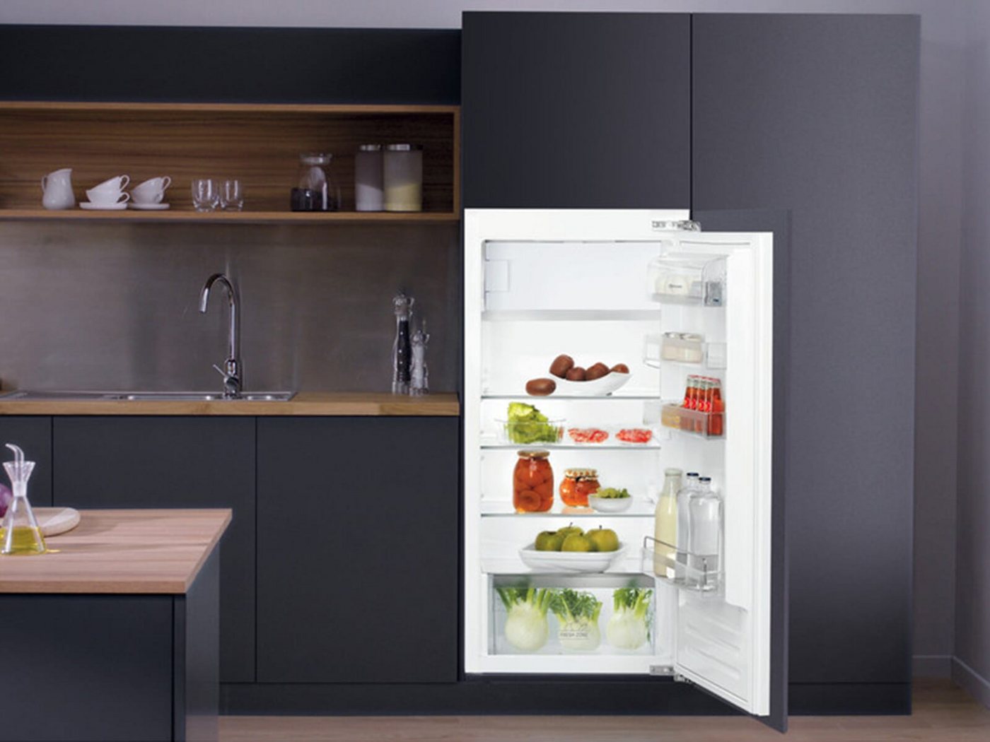 BAUKNECHT Einbaukühlschrank KSI 12GS2, 0.0 cm hoch, integrierbar Bild 2