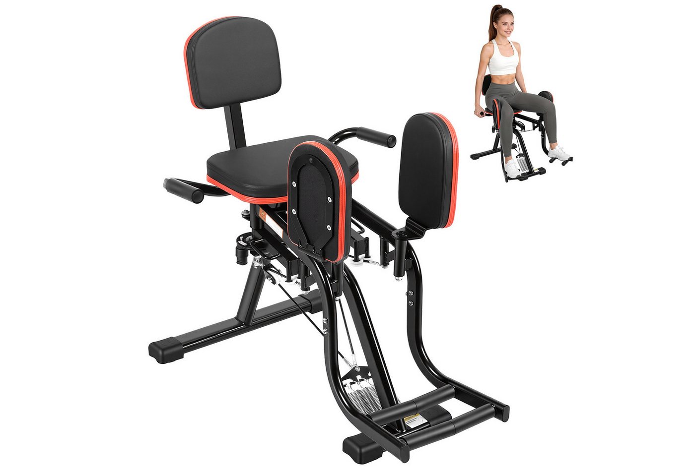 Rutaqian Heimtrainer Fitness Hüfttrainer für Po & Oberschenkel Bild 3