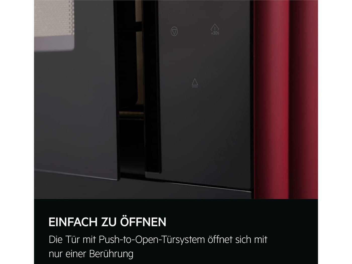 AEG Einbau-Mikrowelle, Mikrowelle, Einfache Handhabung in schickem Design Bild 2