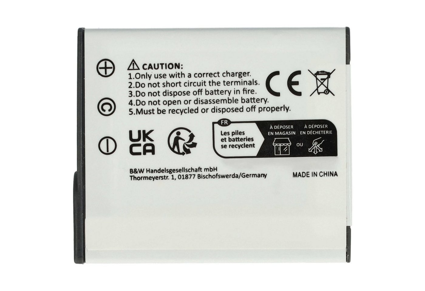 vhbw Akku Ersatz für Sony NP-FG1, NP-BG1 für Kamera / Foto / Kompaktkamera Kamera-Akku Akku Li-Ion 950 mAh (3,6 V, 2 St), Leistungsfähige Austausch-Akkus für Digitalkamera, Spiegelreflexkamera