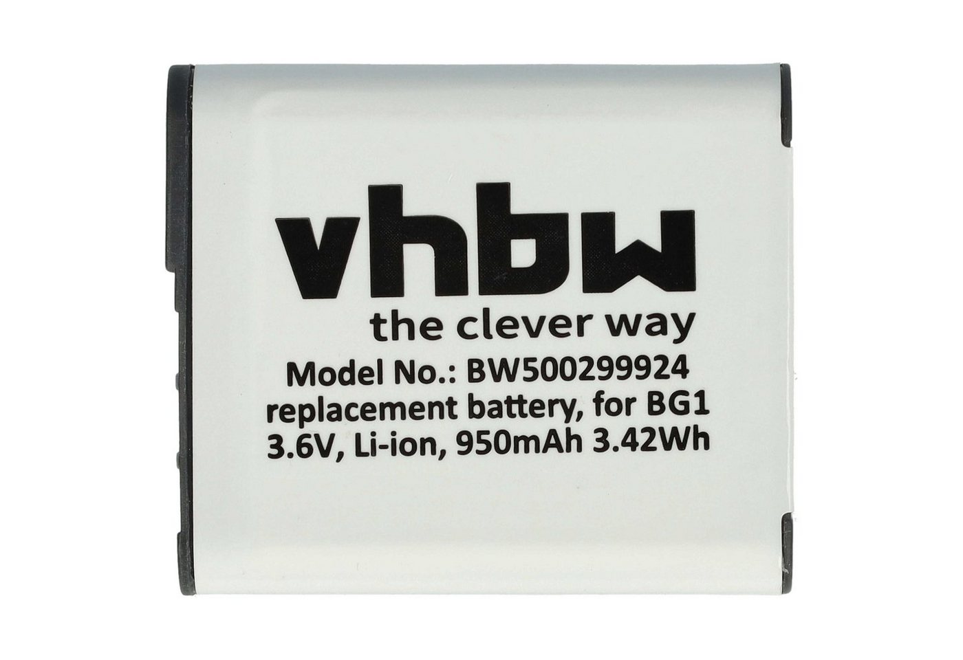 vhbw Akku Ersatz für Sony NP-FG1, NP-BG1 für Kamera / Foto / Kompaktkamera Kamera-Akku Akku Li-Ion 950 mAh (3,6 V, 2 St), Leistungsfähige Austausch-Akkus für Digitalkamera, Spiegelreflexkamera Bild 3