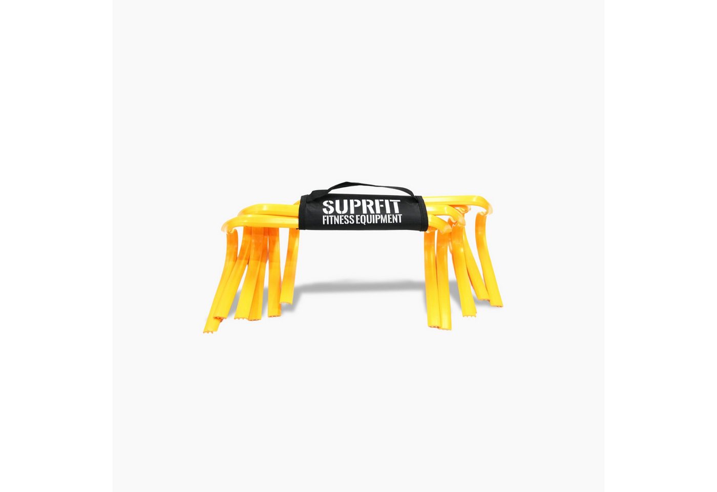 SF SUPRFIT Hürde Agility Hürden Koordinationshürden (1,34 kg (30 cm) / 1,08 kg (15 cm), Set mit 6 Hürden inklusive Tragegriff (15cm und 30cm)