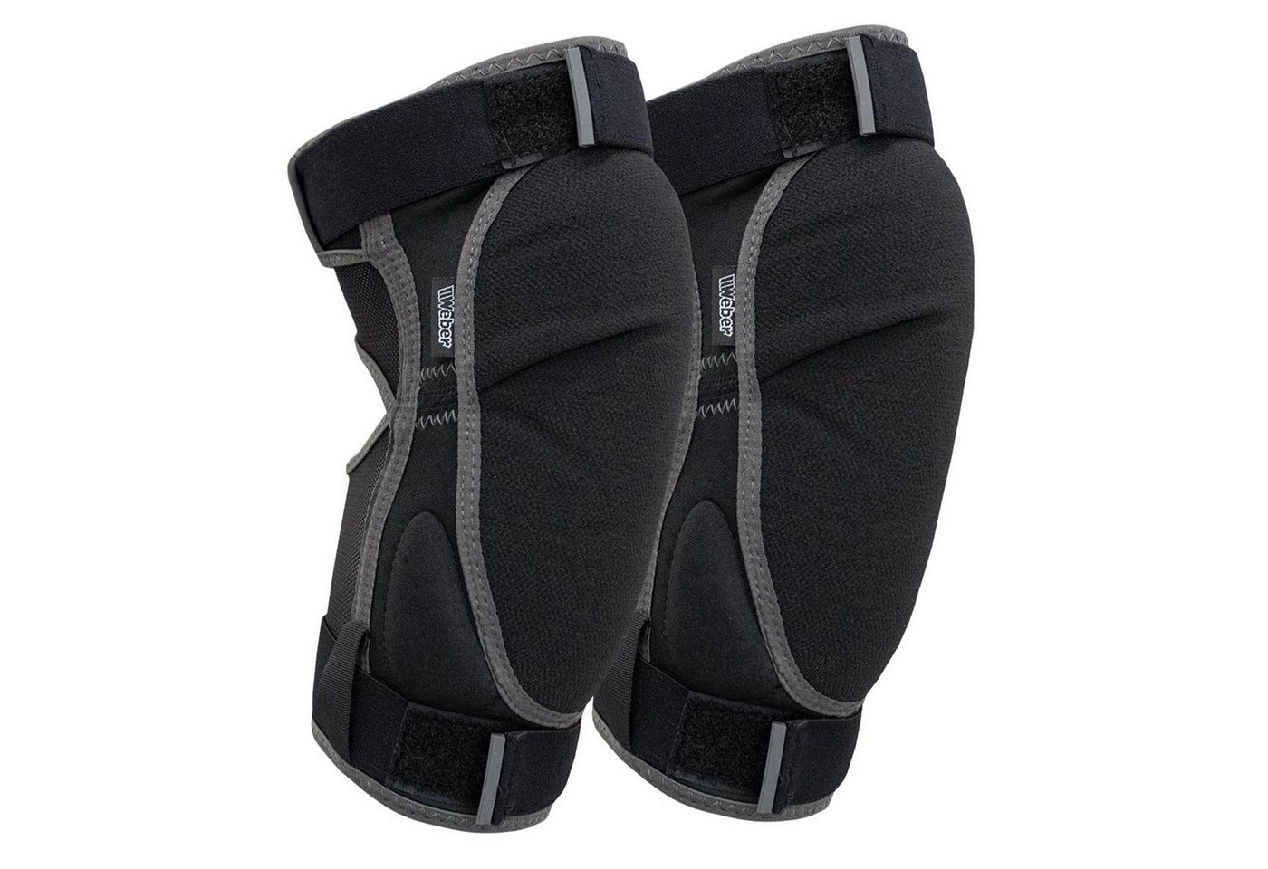 Weber GmbH Ellenbogenprotektor Weber Ellenbogenschützer schwarz M (Set, 2-tlg., 2x Ellenbogenschützer in schwarz), flexibel, Aushärtung bei Aufprall, wiederverwendbar