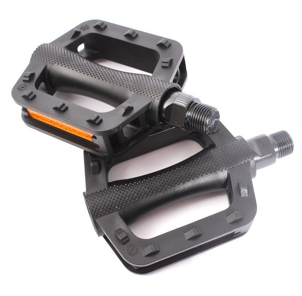 KHEbikes Fahrradpedale KHE PRISM Kinder BMX Pedale 1/2" schwarz 288 g (Geeignet für 1-teilige Kurbeln (OPC) Bild 3