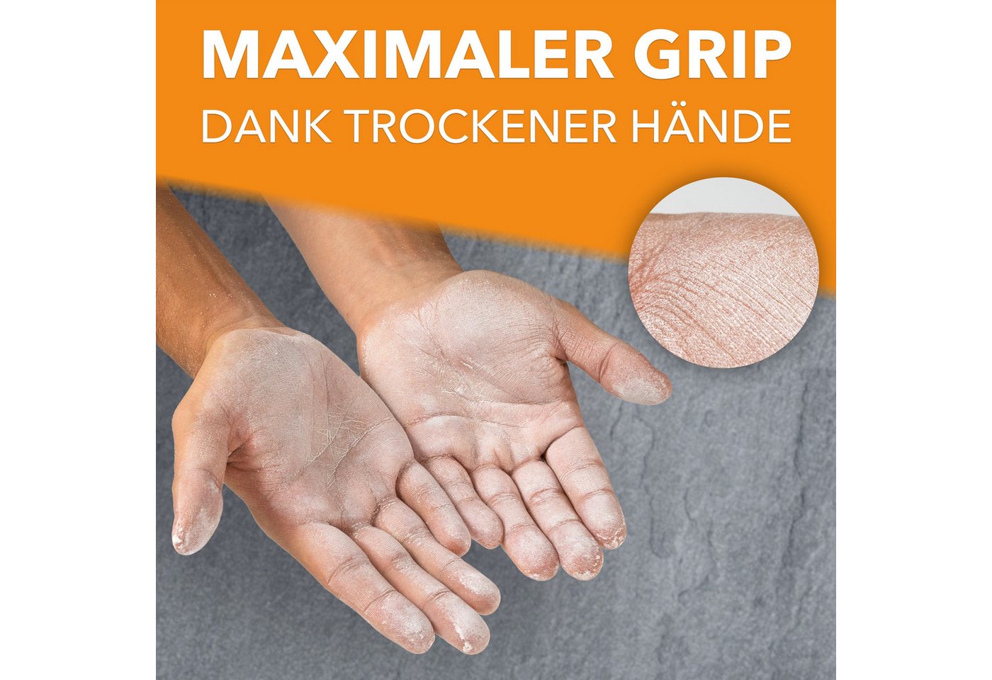 Mantle Climbing Grip-Pulver hochwertiges Kletterchalk Chalk Powder