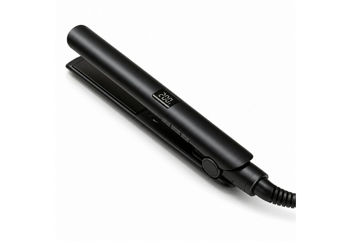 Fyrove Glätteisen Haarglätter mit LCD-Display, 4 Temperaturstufen 140–200°C Keramik-Haarglätter mit Auto-Off, 360° Drehkabel, Styling-Tool für glattes Haar, Reise-Glätteisen, Geschenk für Weihnachten & Geburtstag Bild 5