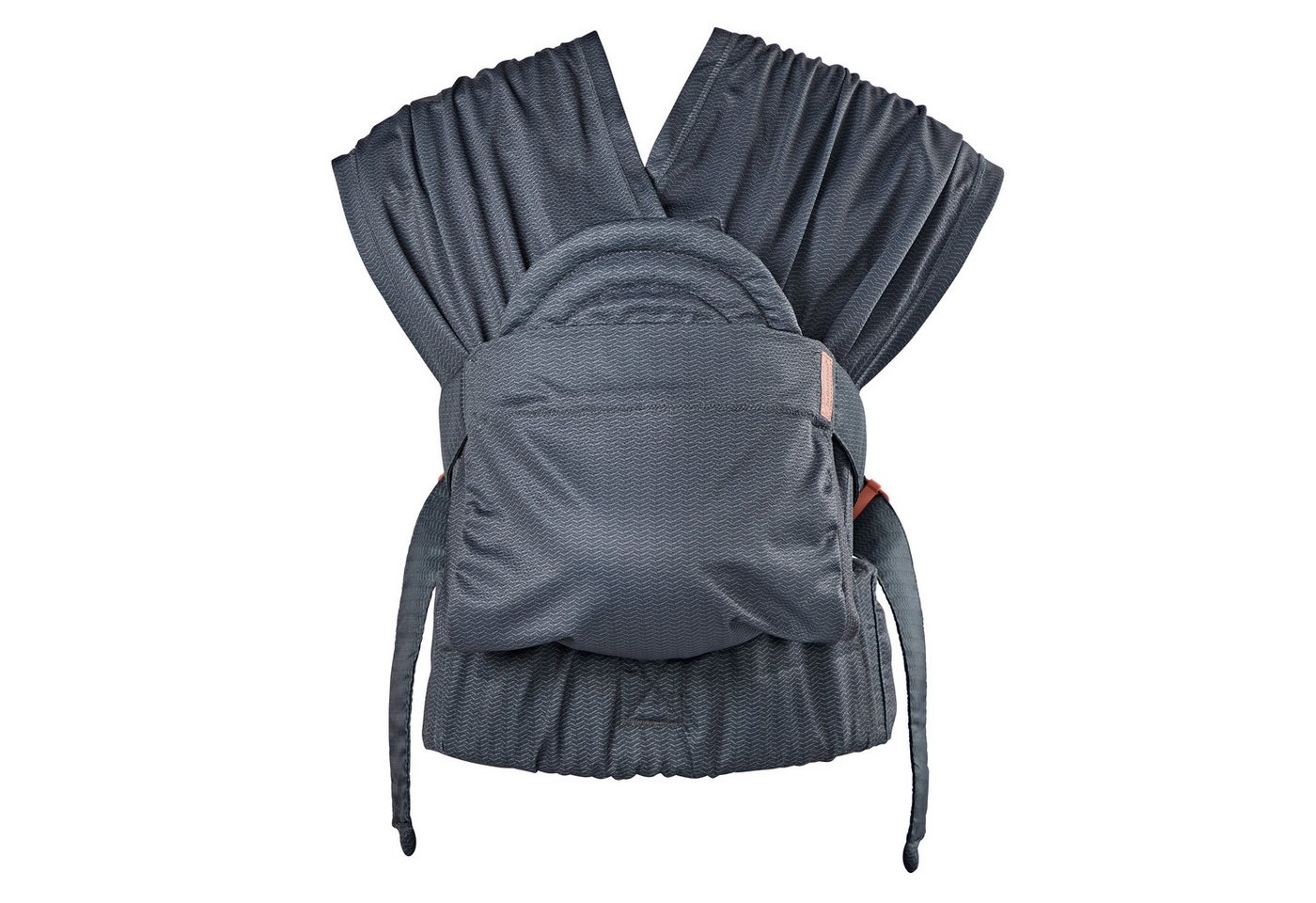 Infantino BKids Babytrage Hug & Cuddle - Schwarz, Baby Bauchtrage & Tragetuch ab Geburt von 3,2 - 11,8 kg Bild 2
