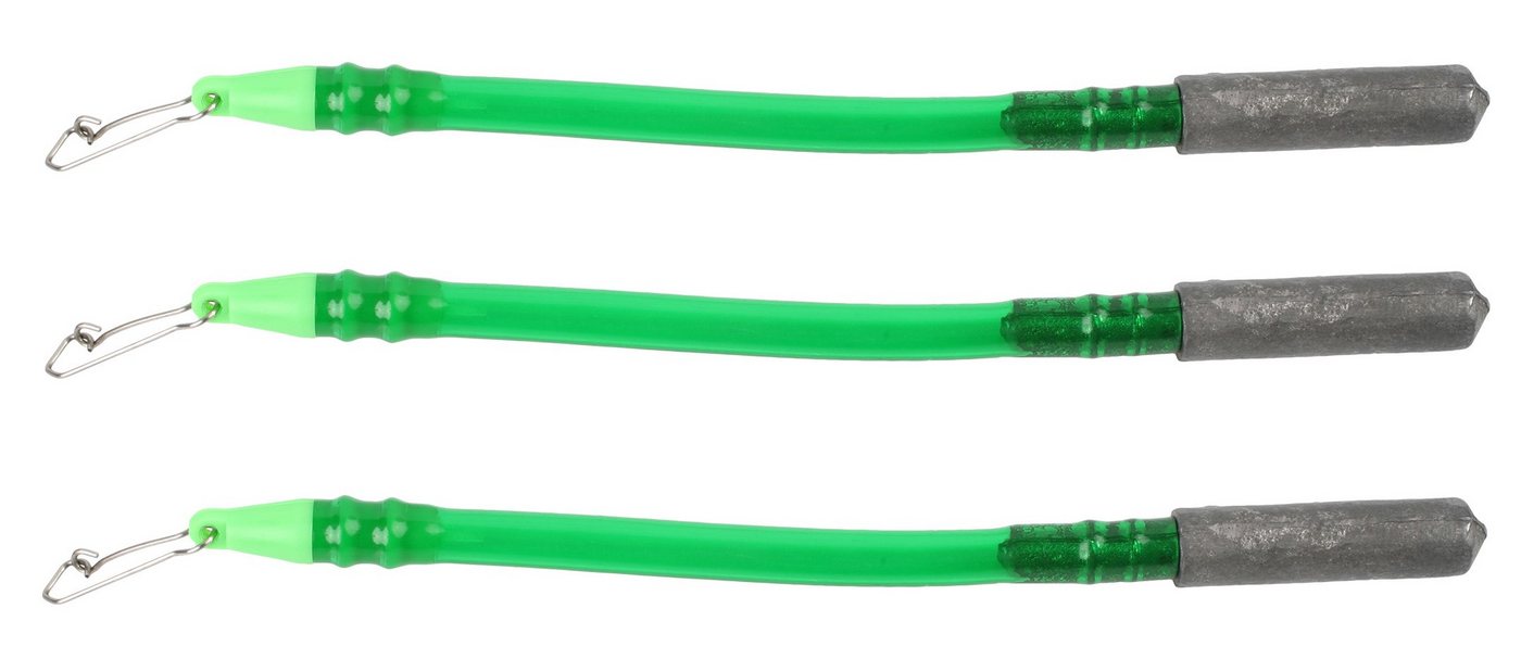 MIKADO Total Fishing Drop-Shot-Blei TIROLER HÖLZL 60g - 3 Stück SET - Stab Angel Blei Gewicht Spinnen, (3-St)