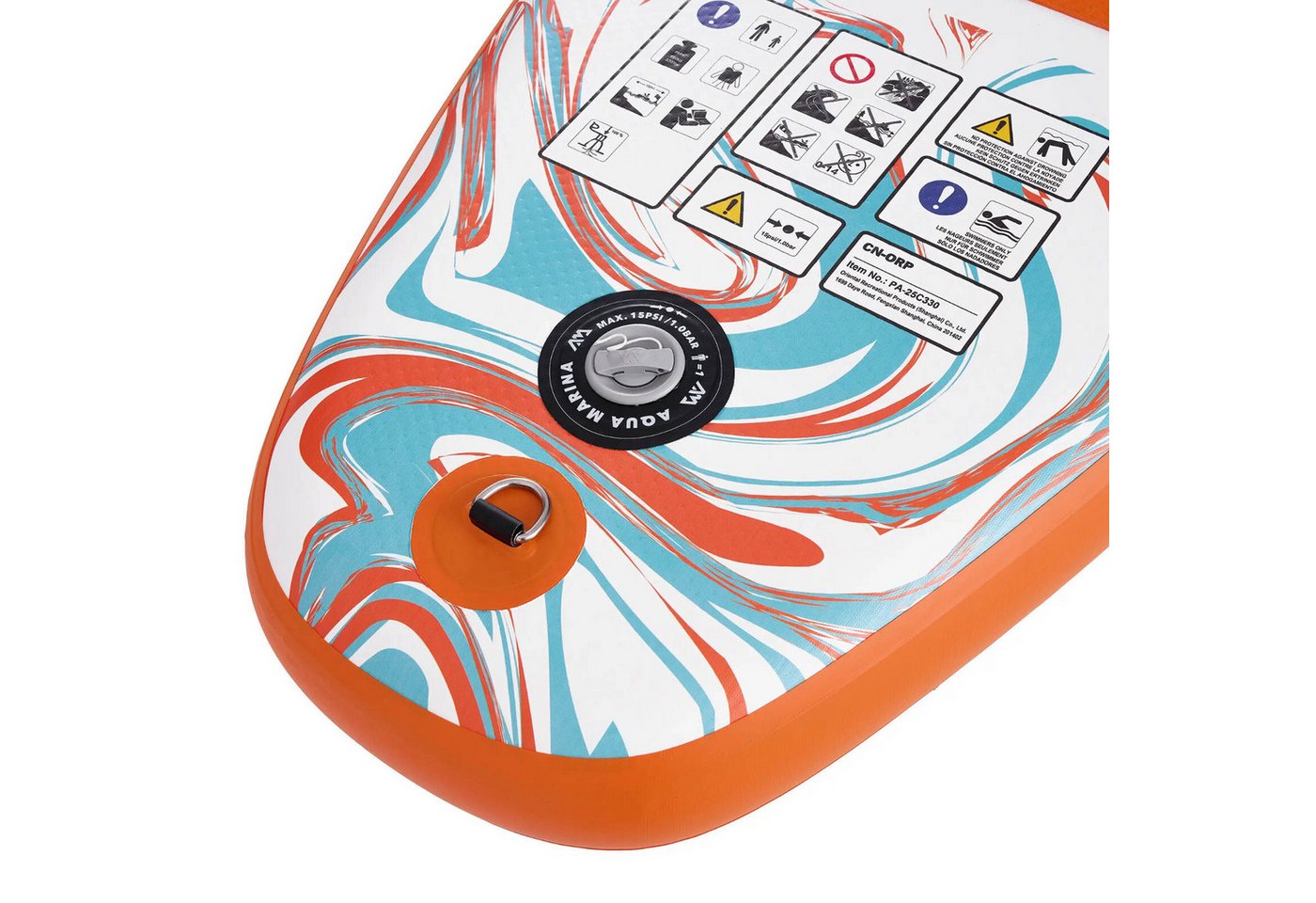 Aqua Marina SUP-Board Aqua Marina Pure Air Coast 10'10 SUP Board Aufblasbares Stand Up Bild 3