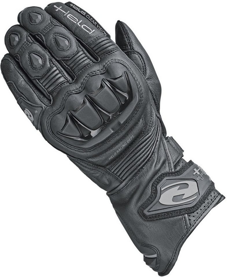 Held Biker Fashion Motorradhandschuhe Evo-Thrux II Motorrad Handschuhe abriebfest Visier