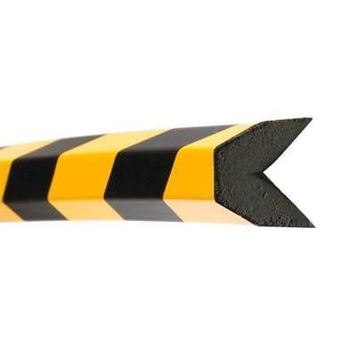 Moravia Prallschutz MORION Trapez Kantenschutz 40/40 mm Länge 1000 mm schwarz / gelb magnetisch