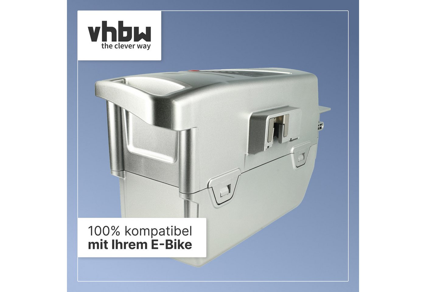 vhbw Akku passend für Kettler i:SY 26-System, Fahrrad (13,2 Ah, 25,2 V, E-Bike Akku Akku Li-Ion 13200 mAh (25,2 V, 1 St), Leistungsfähiger Austausch-Akku für Pedelec, Elektrofahrrad, E-Bike