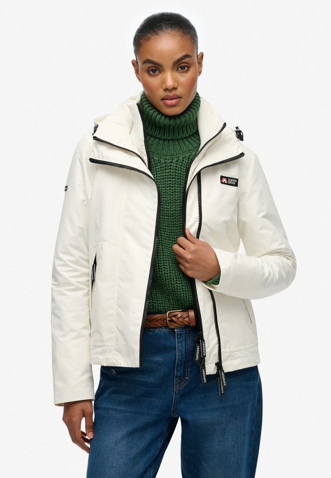 Superdry Outdoorjacke HOODED MTN WINDBREAKER JKT Slim Fit, aus Polyester und Kunstfaser, mit Reißverschluss Bild 3