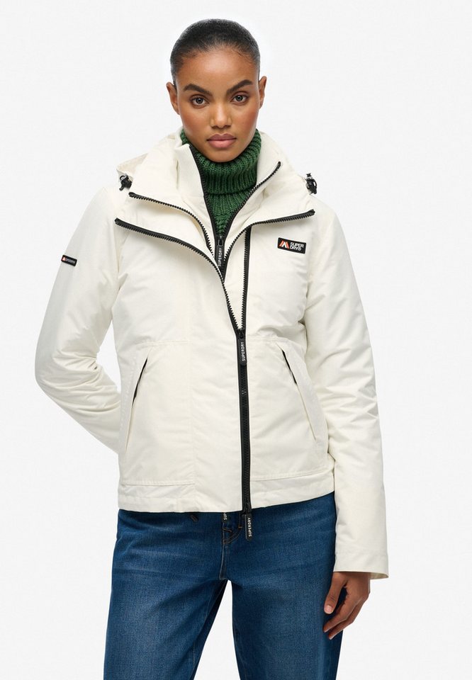 Superdry Outdoorjacke HOODED MTN WINDBREAKER JKT Slim Fit, aus Polyester und Kunstfaser, mit Reißverschluss Bild 4