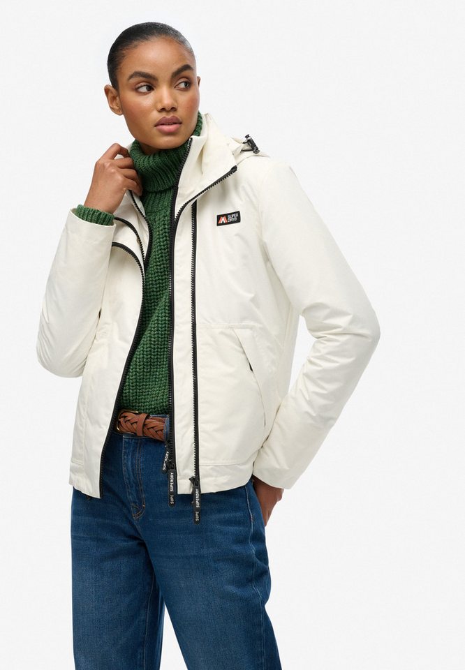 Superdry Outdoorjacke HOODED MTN WINDBREAKER JKT Slim Fit, aus Polyester und Kunstfaser, mit Reißverschluss Bild 5