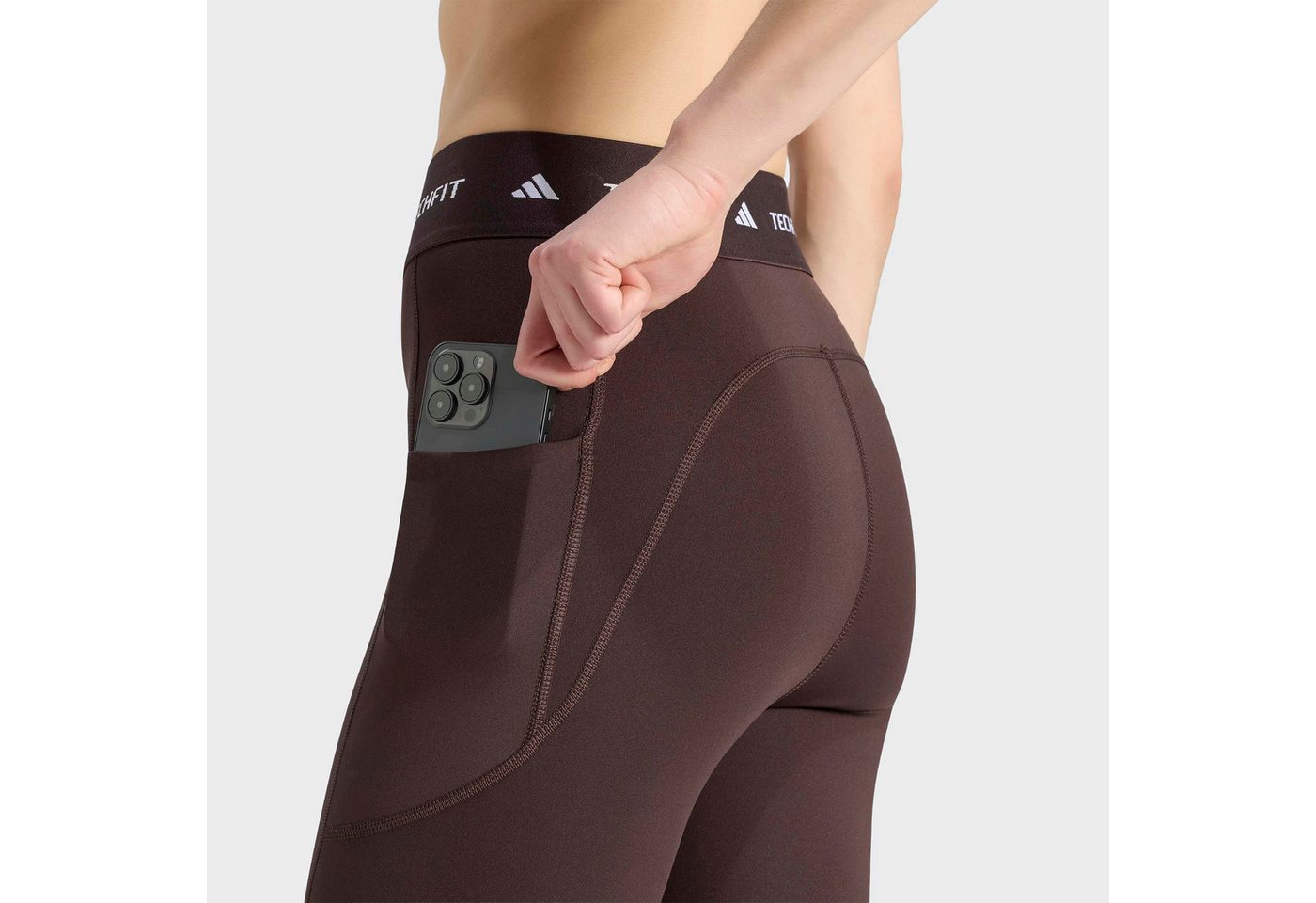 adidas Performance Trainingstights TECHFIT STASH POCKET FULL-LENGTH LEGGINGS Bild 3