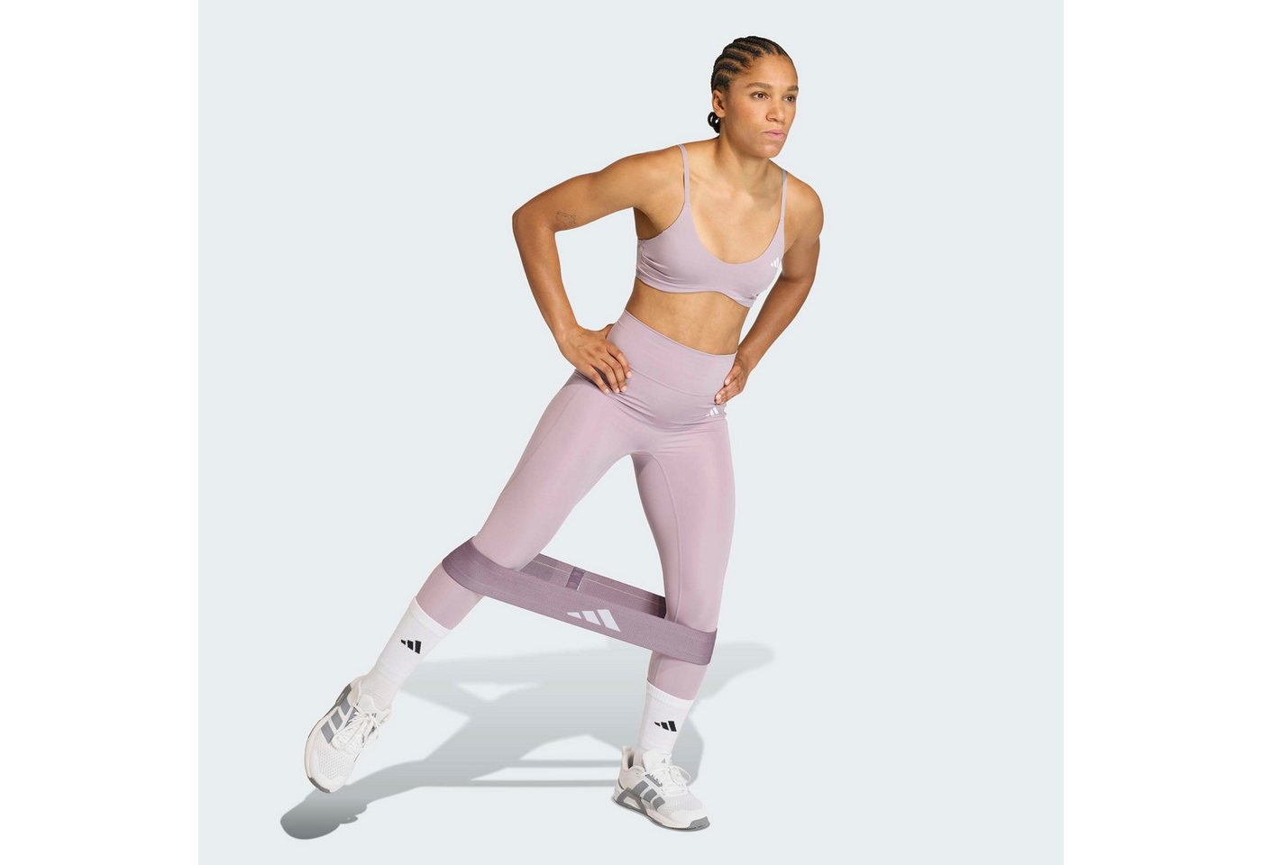 adidas Performance Trainingstights OPT POW ESS 7/8 für Fitness, mit 7/8-Länge, aus dehnbarem, leichtem Material Bild 4
