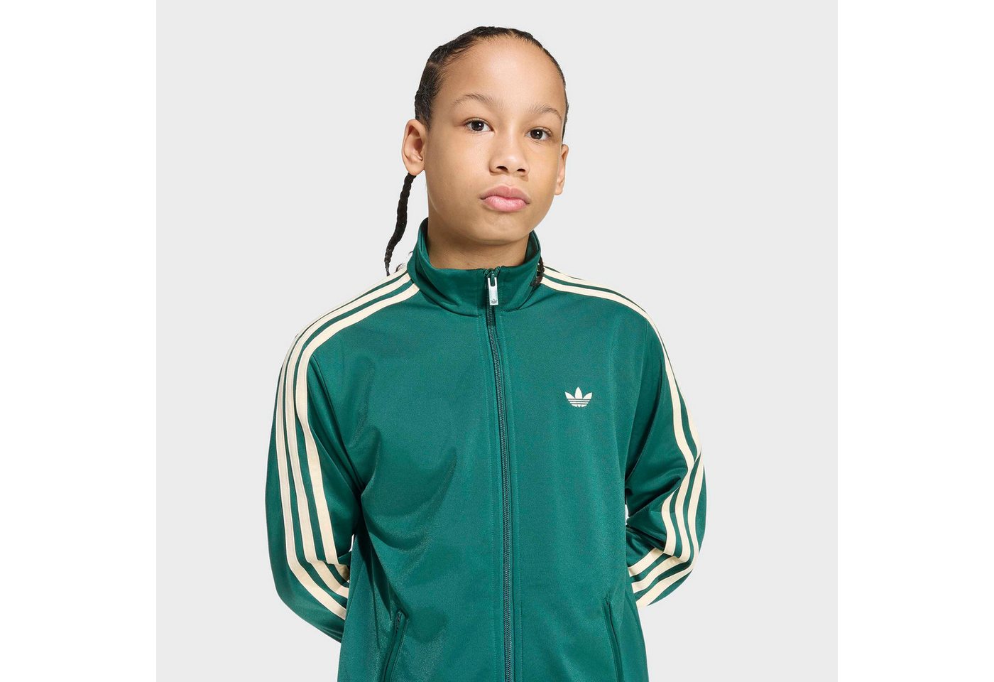 adidas Originals Trainingsjacke FIREBIRD ORIGINALS, LOCKER GESCHNITTEN für Kinder, mit geradem Abschluss