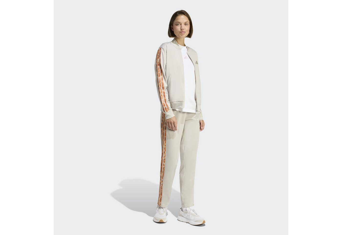 adidas Sportswear Trainingsanzug W 3S TR TS INFI (2-tlg) Bild 2