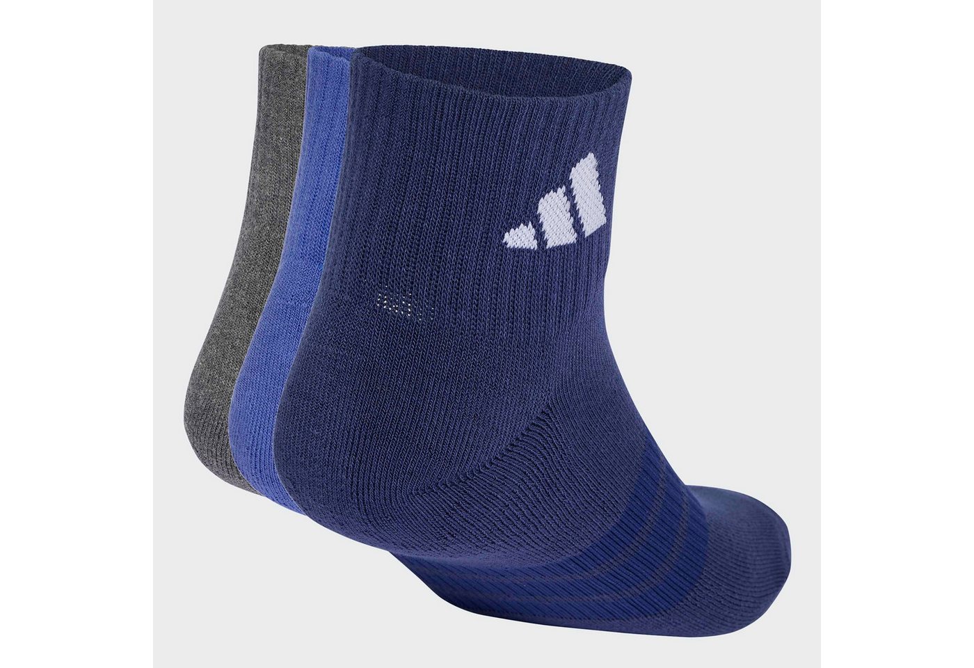 adidas Performance Sportsocken CUSHIONED SPORTSWEAR ANKLE 3ER-PACK (3-Paar) für Fitness und sportliche Aktivitäten, sportlicher Stil, 3er-Set Bild 2