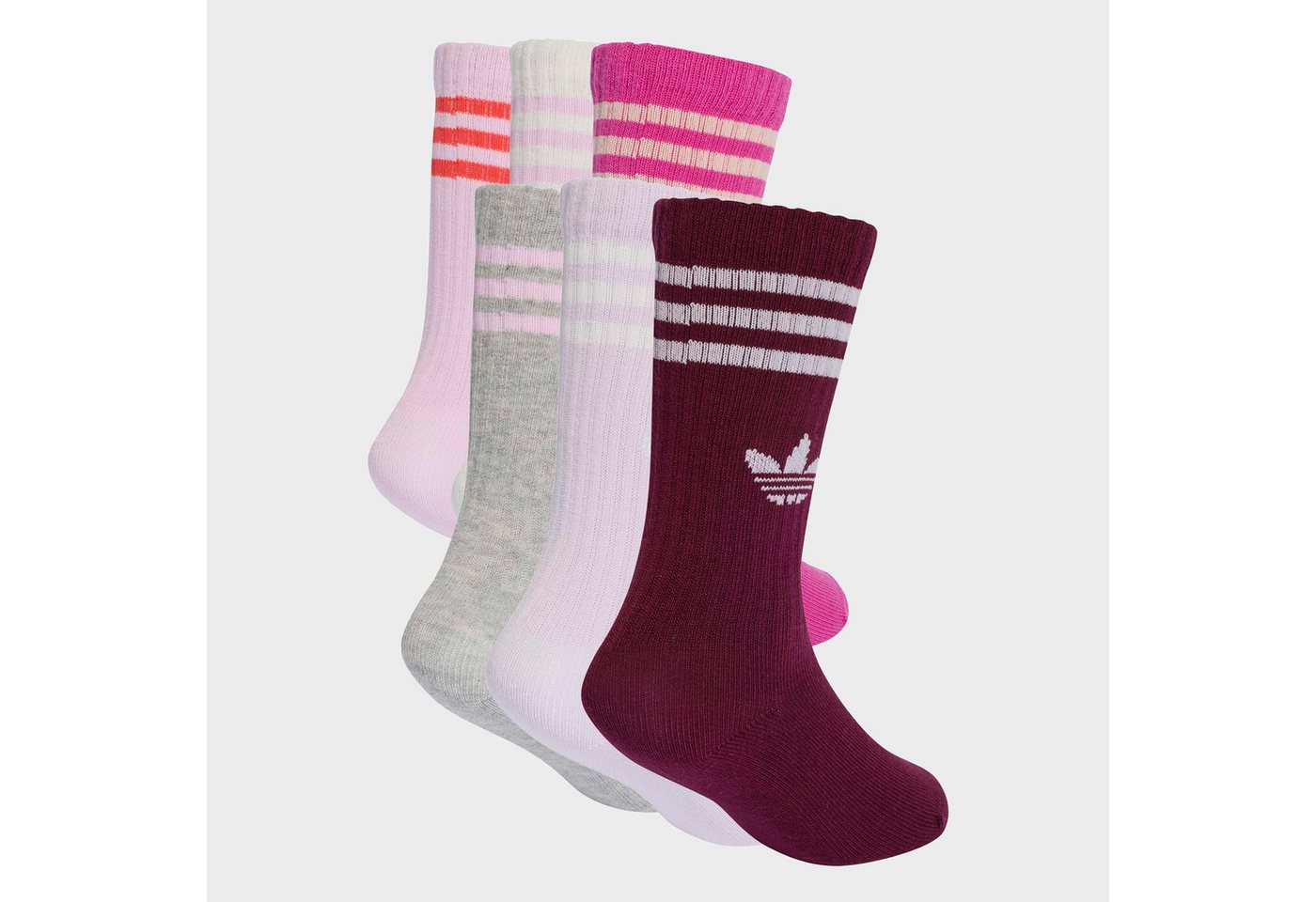 adidas Originals Sportsocken 3S CREW S 6P K (6-Paar) Bild 4